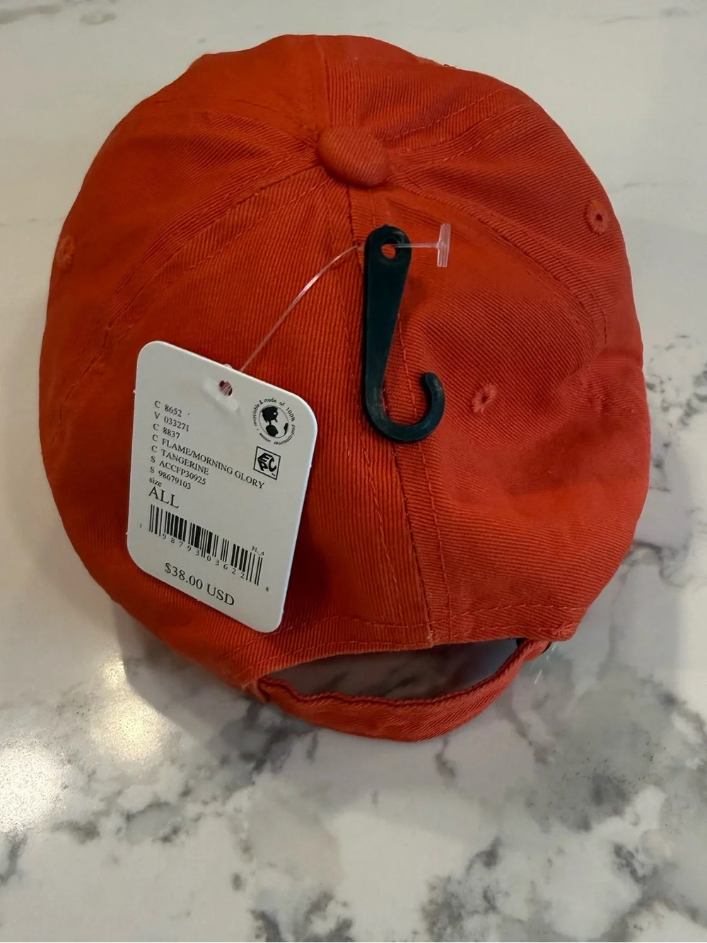 Free People FP Movement Buti Logo Baseball Hat Burnt Orange Pink Embroidered Cap